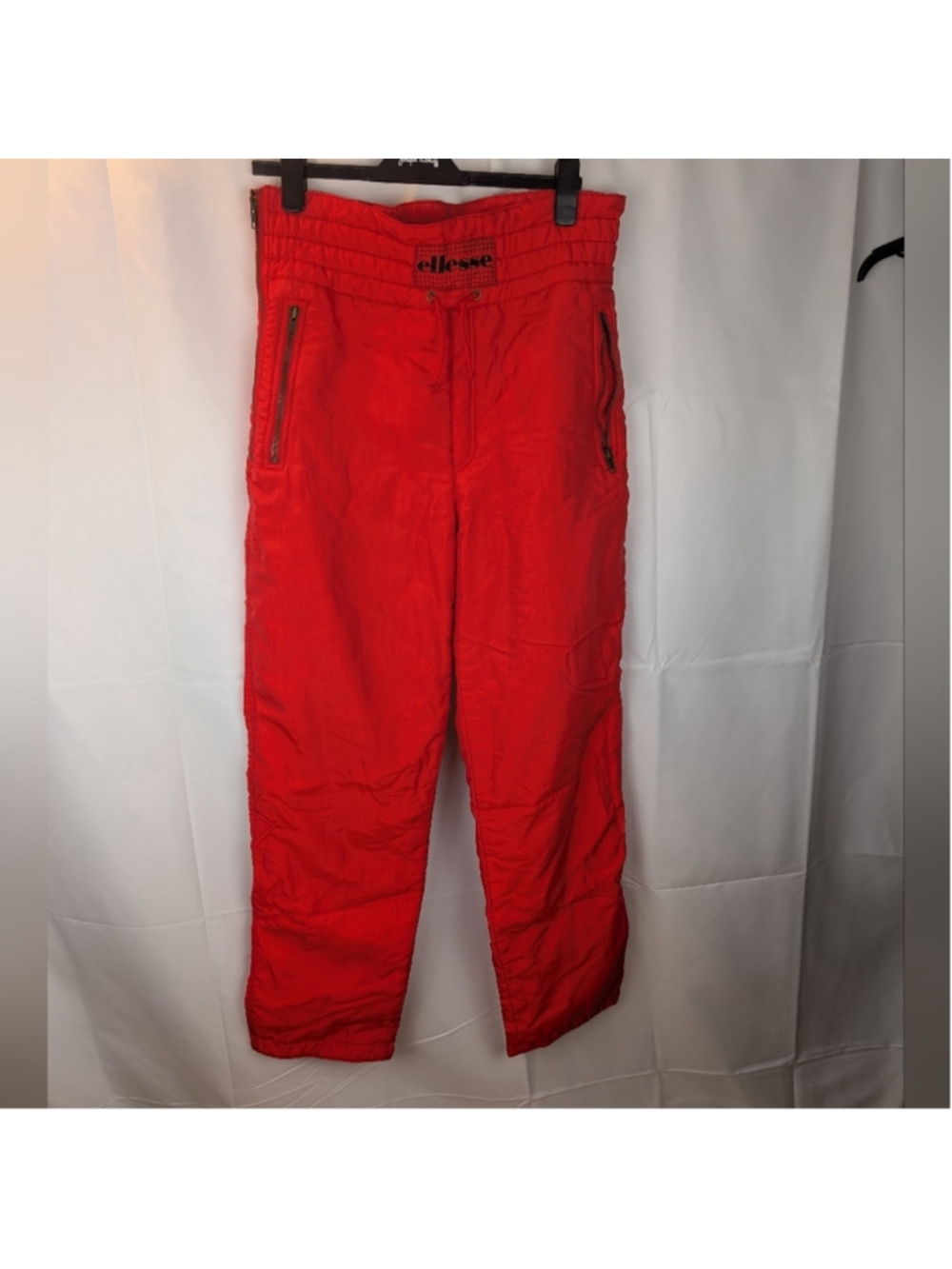 Ellesse Vintage Red SnowPants Size 12 In EUC